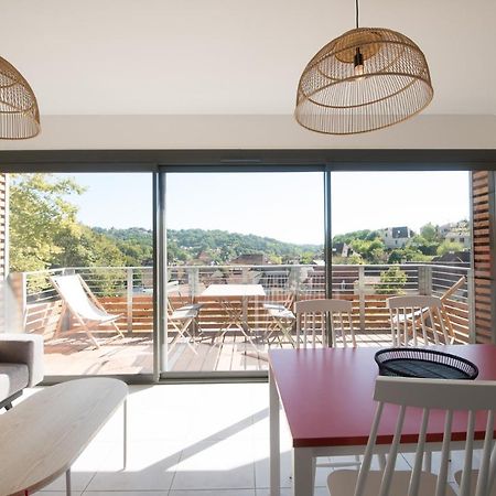"Le Soleil Levant" Avec Balcon Et Parking Prive, 2 Adultes Et 1 Enfant Sarlat-la-Canéda Exterior foto